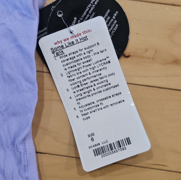 Lululemon some like it hot tank - Picture 2 of 2